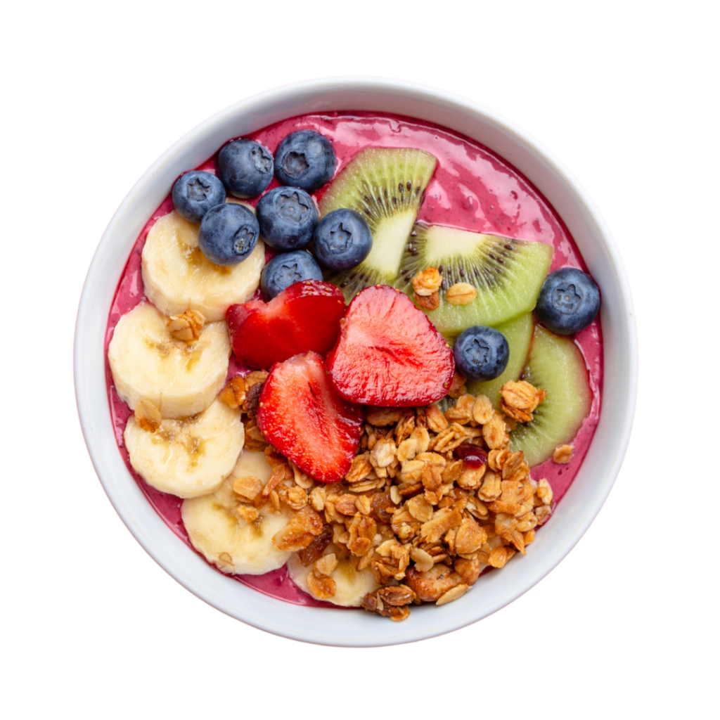 Strawberry Banana Smoothie Bowl